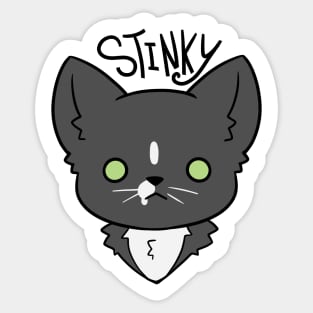 Stinky Moosh Sticker